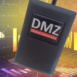 Leitor para Automação Industrial RFID Indala Serial da DMZ